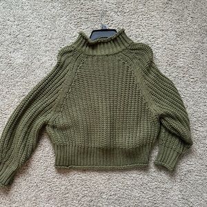 H&M heavy green sweater - US medium - worn once